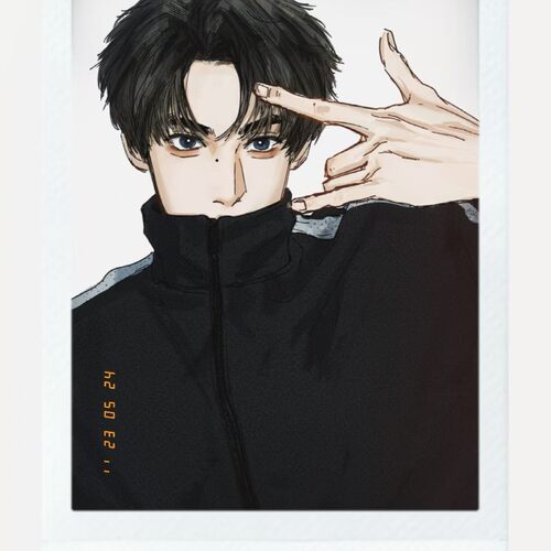 新款田栩宁周边自印比耶漫画仿拍立得明星粉丝收藏高清精美卡片