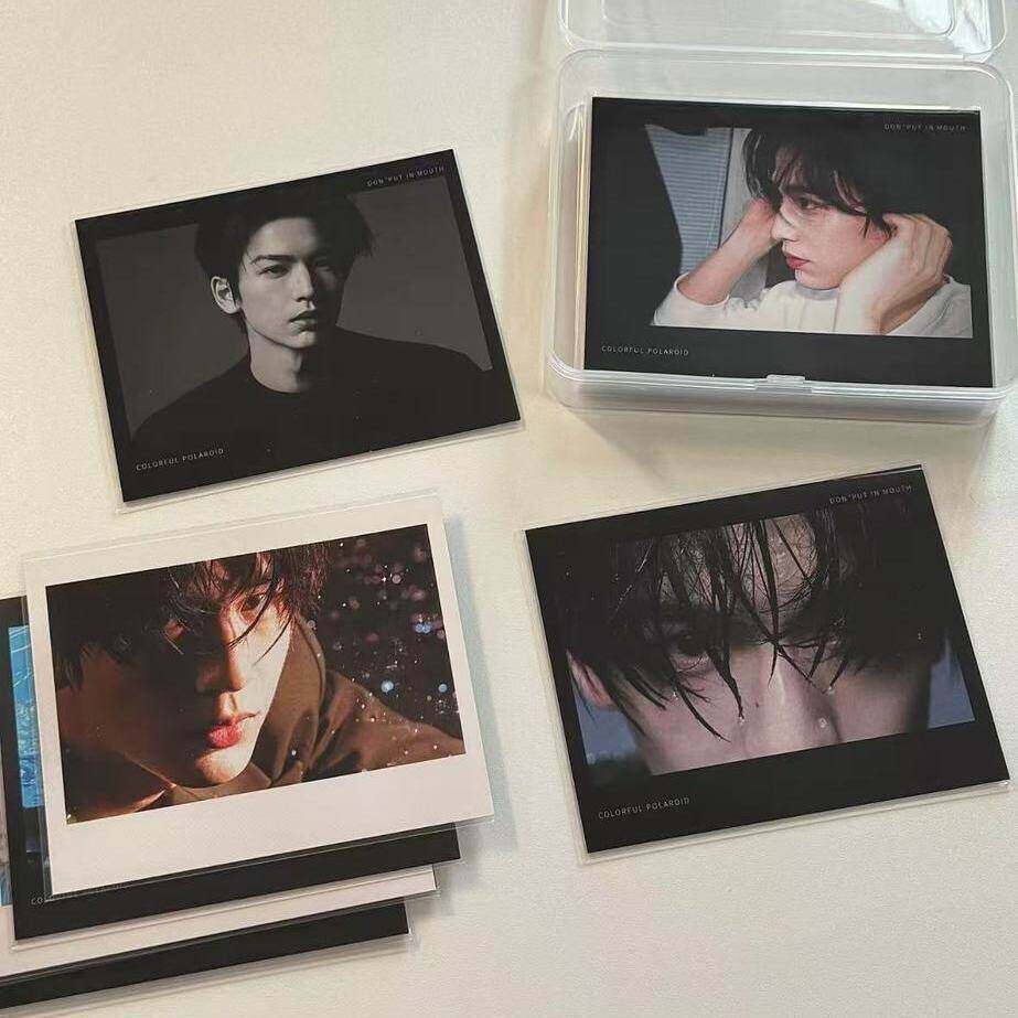 新款张凌赫五寸宽幅仿拍立得周边明星物料应援礼物高颜值追星自制