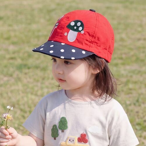 春夏薄款婴儿防晒儿童鸭舌帽2026
