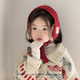 儿童耳罩系带护耳秋冬季 甜美女孩蝴蝶结韩版 耳暖加绒保暖防风耳包