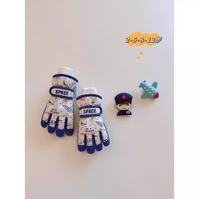 滑雪手套儿童冬防泼水保暖加厚棉绒防滑玩雪骑车子男宝女孩小学生,童装/婴儿装/亲子装,手套,淘宝优惠券,粉丝福利购,淘宝优惠卷