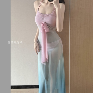 巴厘岛度假泳衣女bikini三件套海边温泉网红拍照辣妹百搭泰式 泳装