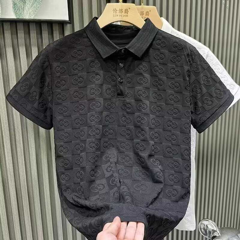 潮牌百搭轻奢高级感短袖痞帅上衣
