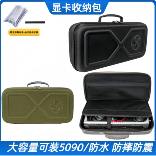 RTX5080 5090显卡通用收纳包手提三风扇防摔防震大容量飞机托运