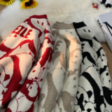 MM127-P65日系针织毛衣秋冬潮流宽松高级情侣套头针织衫，男装针织衫/毛衣，星座617A-1（原B318A）