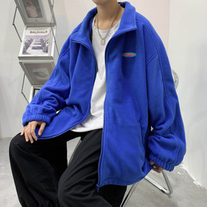 男女同穿外套冬季羊羔绒棉衣宽松加厚加绒棉服 F387-P85图片