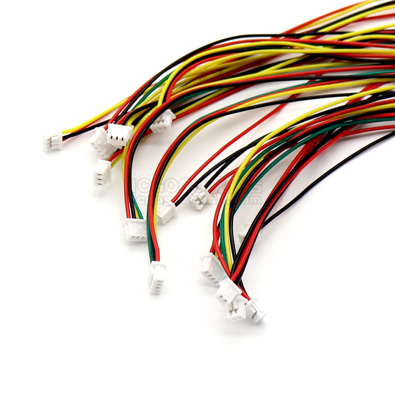 1.25mm间距 2P3P4P5P6P7P8P9P/12P端子线电子线排线单头双头10CM