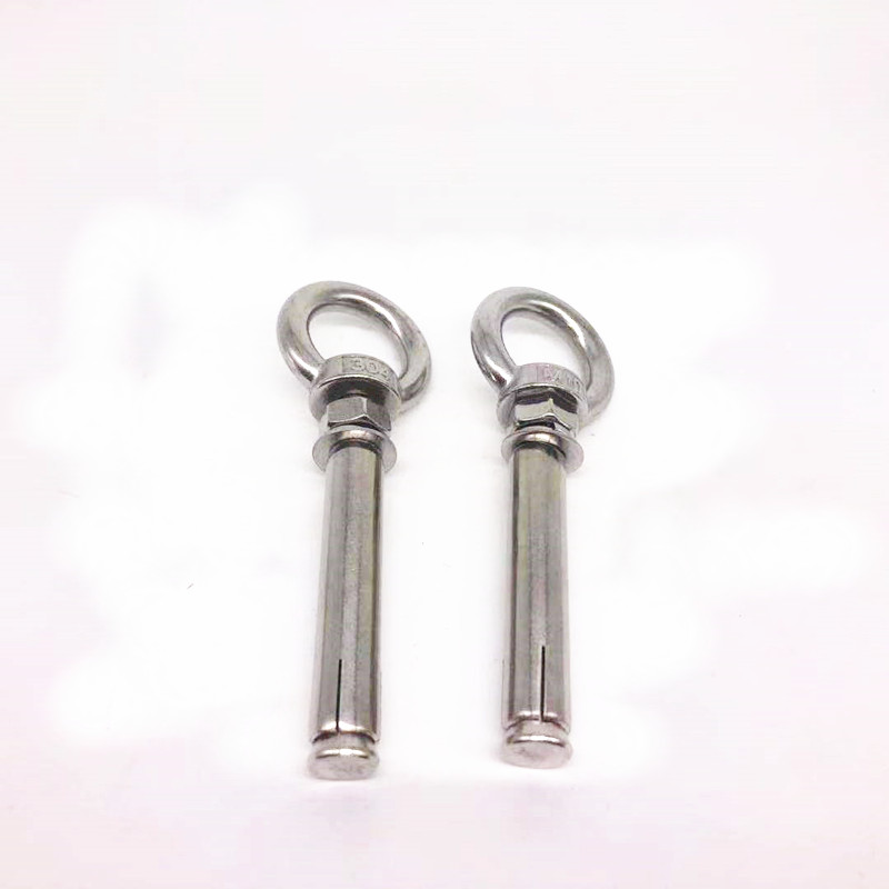 华剑304不锈钢膨胀吊环 带圈膨胀螺丝螺栓 膨胀钩圆环 M6M8M10M12