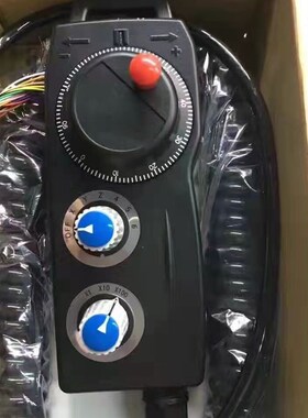 新代雕刻机电子手轮手脉数控 台湾FUTUR远詹瞻手持盒加工中心手轮