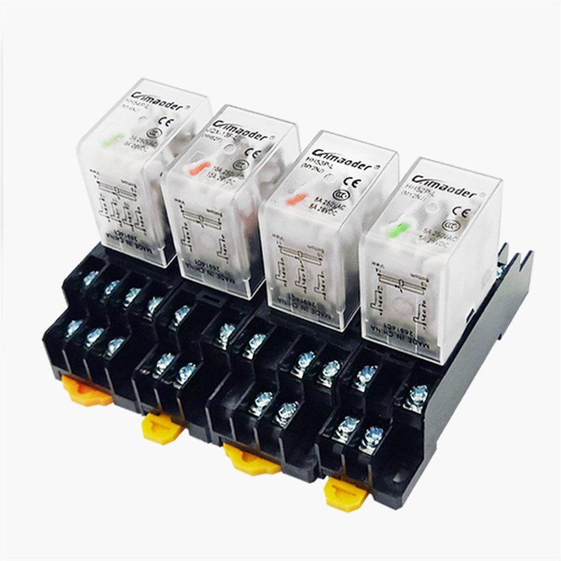 HH54P 52P 53P 63P 64P JQX-13F62P小型中间电磁继电器银合金14脚