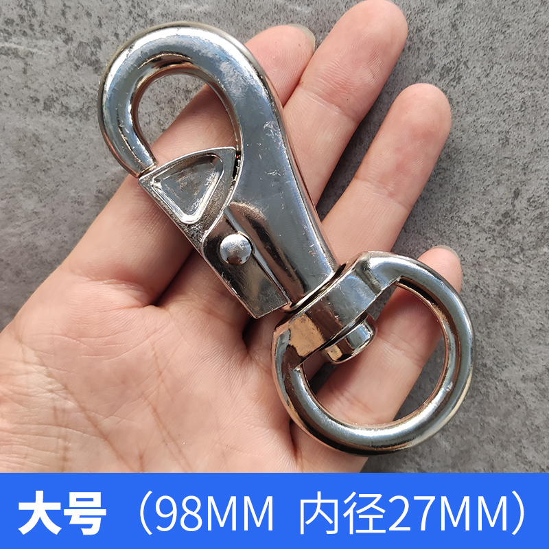 狗链子旋转手柄栓狗桩不锈钢勾连接挂钩转勾狗链扣环吊环狗绳