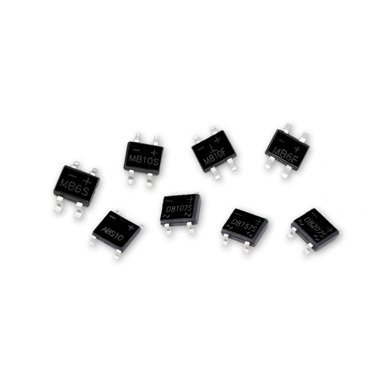 MB6S MB6F MB10S MB10F 电动车充电器整流桥堆DB207S贴片SOP4