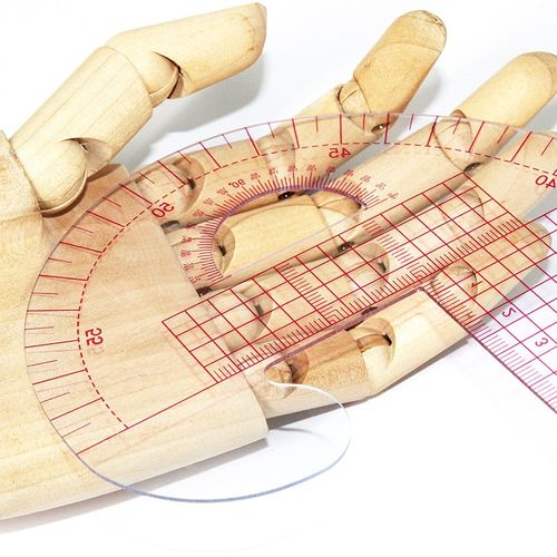 6501多功能曲线直线尺打版尺袖窿尺逗号尺大刀尺服装裁剪制版工具