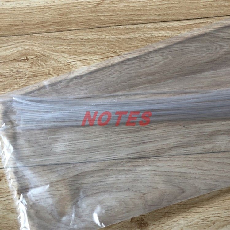 FEP热缩管高透明耐高温200度特氟龙管耐酸碱耐磨F46四氟收缩套管