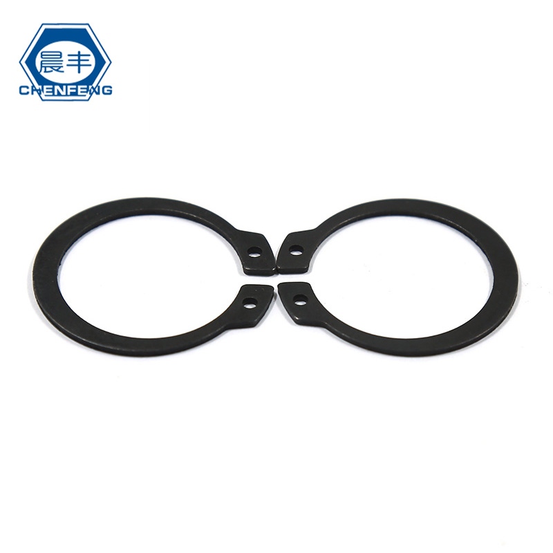 晨丰5-200轴用GB894轴卡国标65锰外卡弹性挡圈卡簧卡环圈卡槽卡黄