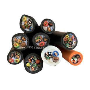 TRVV高柔性耐弯折8/12/16芯屏蔽线+3*0.75/1抗拉防油拖链组合电缆