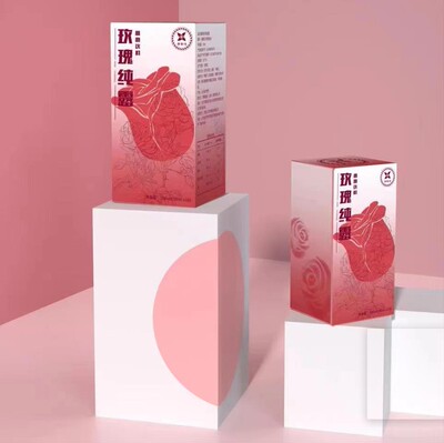 馨香恒平阴口服玫瑰纯露 一盒共15袋 每袋10毫升