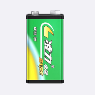 凌力9V电池碳性6F22九伏方形电池万用表麦克风报警器吉他贝斯