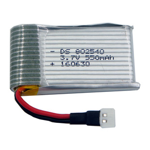 产地802540 550mAh 25C 航模电池3.7V聚合物无人机锂电池
