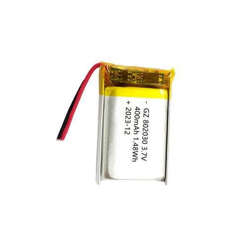 聚合物锂电池802030 400mAh蓝牙耳机仓 喷雾器VR眼镜电池3.7V
