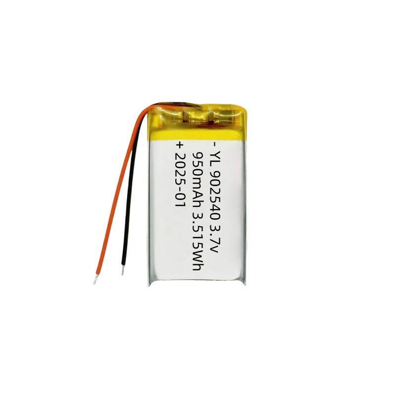 902540聚合物锂电池950mAh空气净化器LED灯自拍杆美容仪电池3.7V