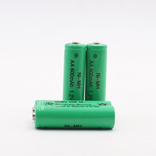 应急灯太阳能电池 1.2v电池 可循环充电 600mAh 镍氢电池AA