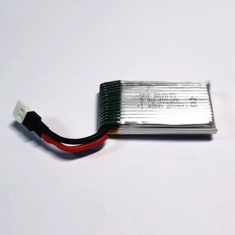 802035固定翼航模小四轴3.7V400mAh25C加保护司马X5A-1航模锂电池