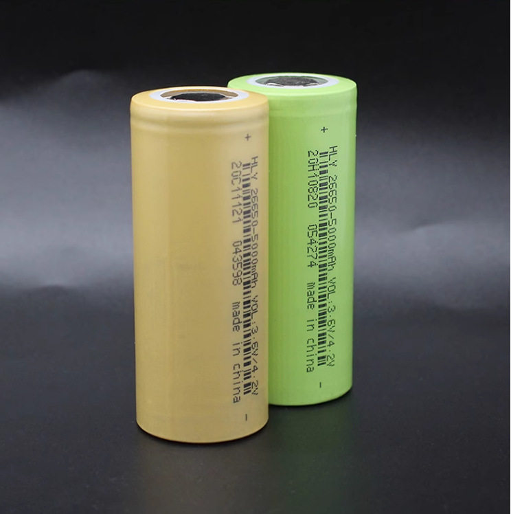 华立源26650锂电池 3.6V3.7 5000容量 5C放电 强光手电筒储能电源图片