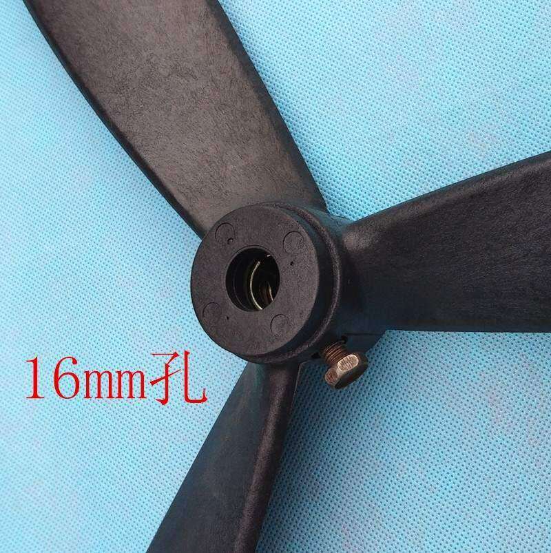 风扇配件电牛角叶片大牛角扇叶塑料叶子牛角叶片3叶750牛角工业