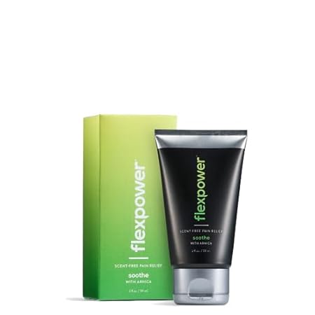 Flexpower Soothe Lotion with Arnica， 2 oz – Calming， Anti