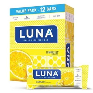 Flavor Gluten GMO LemonZest Non Free Bar LUNA