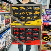 儿童合金工程车消防车玩具套装 仿真警车军事小汽车挖土挖掘机男孩