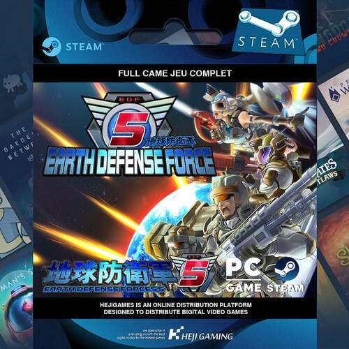 地球防卫军5 Steam EARTH DEFENSE FORCE 5 国区激活码全球CDKey