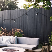 黑色防腐木墙板碳化火烧木板片扣板户外庭院桑拿板防水天花板吊顶