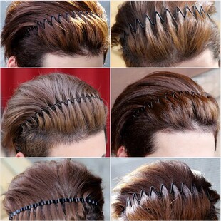 留长发过渡期神器短发留发男生留头发尴尬期头饰蓄发发箍男士刘海