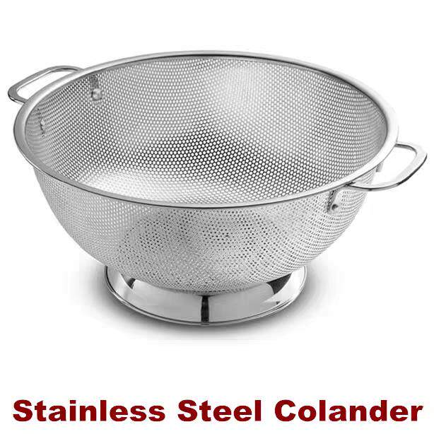 Colander Strainer Kitchen Fruits Vegetables Cooking Food - 实物图