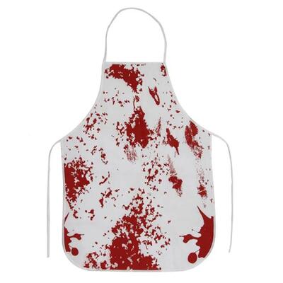 Halloween Bloody Apron Ghost House Terror City Scary Party V
