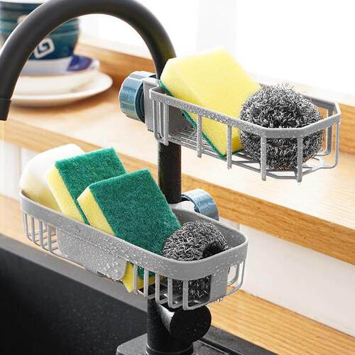Kitchen Accessories Sink Drain Pipe Rack Storage Faucet Hold