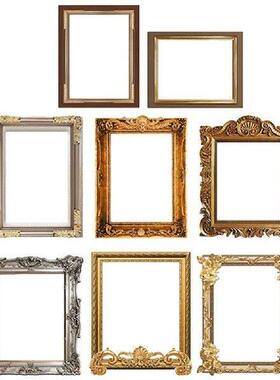 8 Pcs Photo Frame Wall Stickers Picture for Walls DIY Pvc