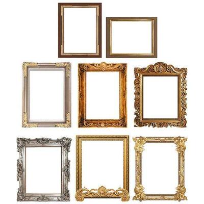 8 Pcs Photo Frame Wall Stickers Picture for Walls DIY Pvc