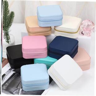 Jewelry box Earrings studs ring Necklace Storage box首饰收纳