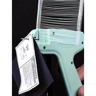 1set High-Speed Clothing Label Gun - 1000 Barbs, 5 Needles,