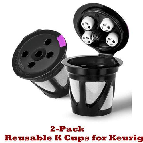Reusable K Cups for Keurig Refillable Coffee Pods Kcups
