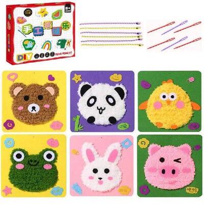 Punch Needle Kits Embroidery Punch 6 Set Needle Craft