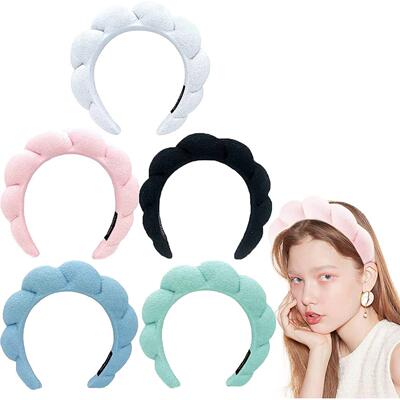 Womens Spa Headband Skincare Hairband Make Up Hair Band Spon