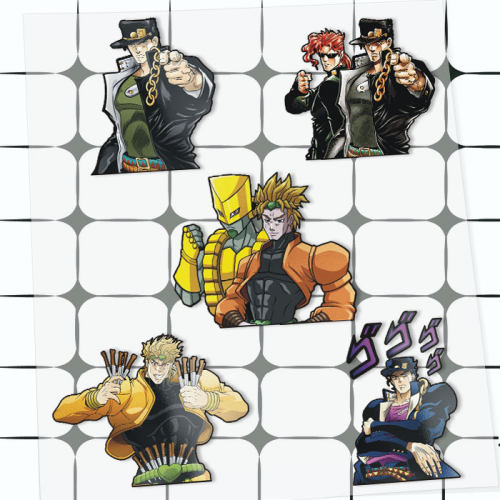 jojo奇妙冒险车贴乔乔防水车贴