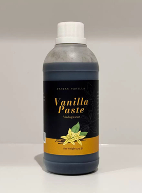 TANTAN VANILLA进口天然马达加斯加无籽香草精含籽香草酱香草膏