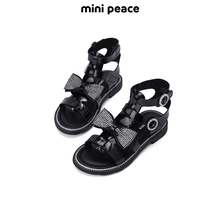 【专柜同款】minipeace太平鸟童装女童凉鞋儿童小皮鞋新款休闲鞋