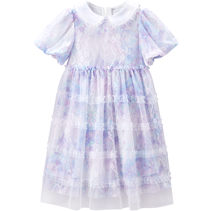 【公主系列】minipeace太平鸟童装女童连衣裙夏季新款超仙公主裙