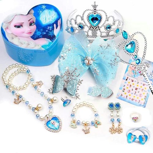 儿童皇冠冰雪奇缘魔法套装公主